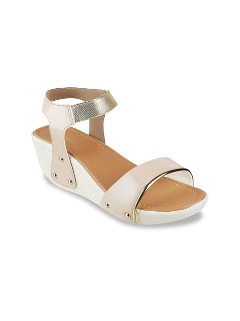 

WALKWAY Women Beige Solid Heels
