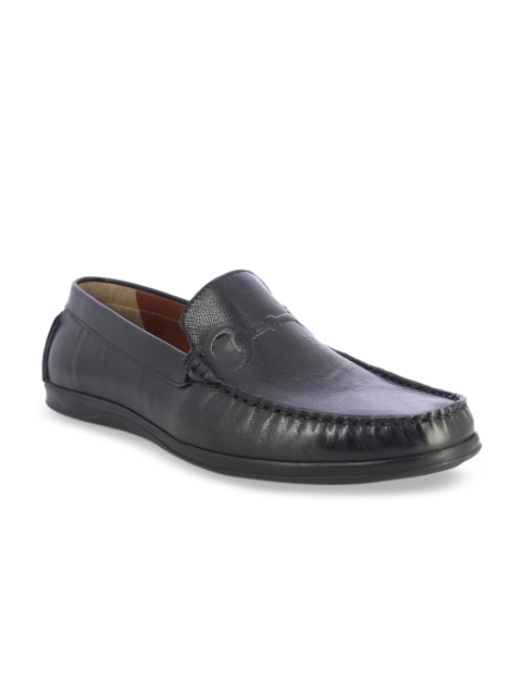 

Alberto Torresi Men Black Light Weight Loafers