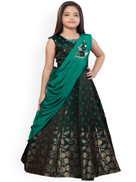 

BETTY Girls Green Maxi Dress