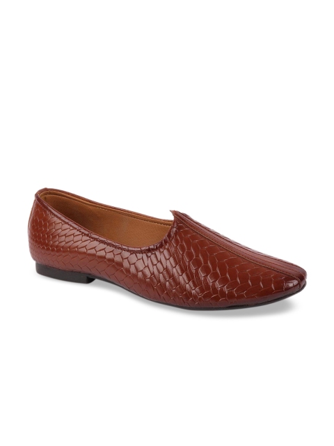 

FAUSTO Men Brown Patent Leather Mojaris