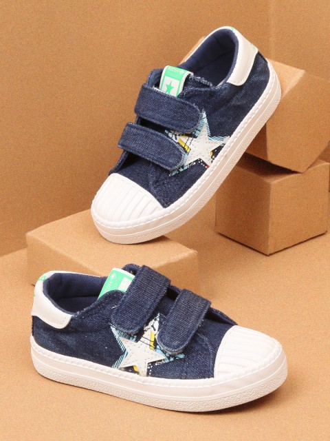 

Walktrendy Unisex Navy Blue Slip-On Sneakers