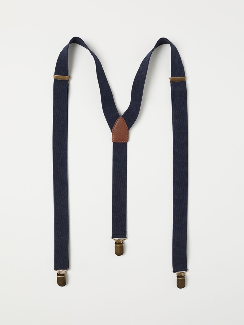 

H&M Men Navy Blue Braces