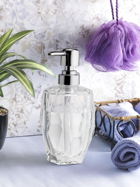 

OBSESSIONS Transparent Glass Soap Dispenser