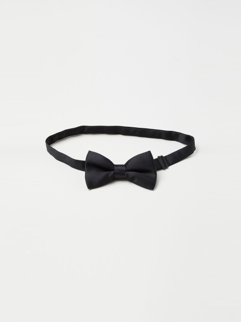 

H&M Men Black Solid Satin bow tie