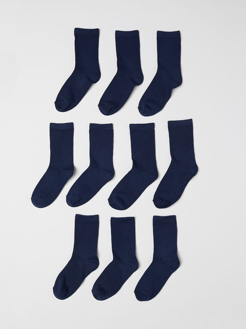 

H&M Boys Navy Blue 10-Pack Socks