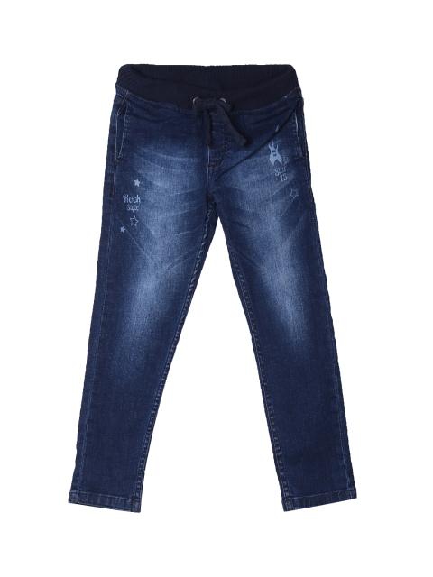 

Cherokee Boys Blue Slim Fit Mid-Rise Clean Look Stretchable Jeans