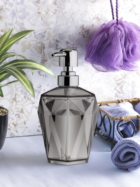

OBSESSIONS Black Glass Soap Dispenser
