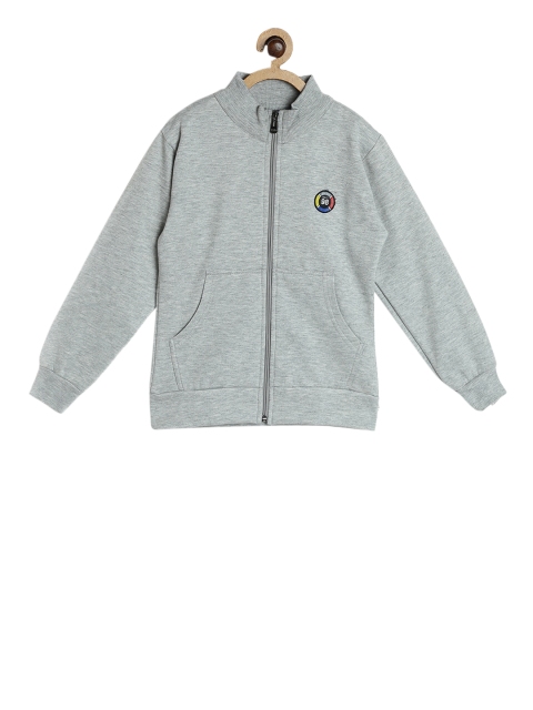 

SWEET ANGEL Kids Grey Solid Sweatshirt