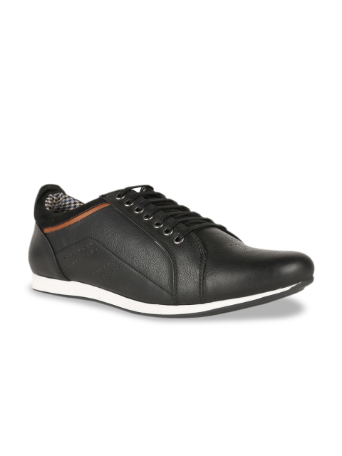 

Peter England Men Black Sneakers