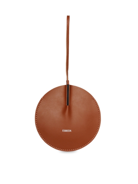 

ESBEDA Tan Brown Solid Purse