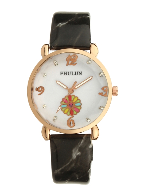 

Hobforestessentials Women White Analogue Watch FR-FH-4016-BK