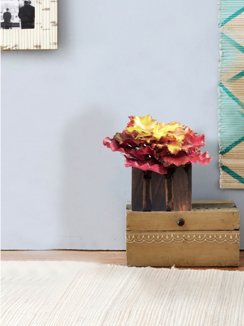

SWHF Red & Yellow Artificial Flower Plant With Pot