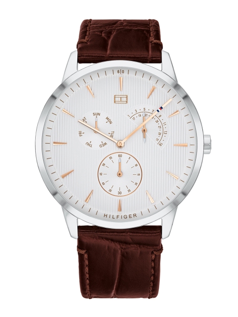 

Tommy Hilfiger Men Off-White Multifunction Analogue Watch TH1710389