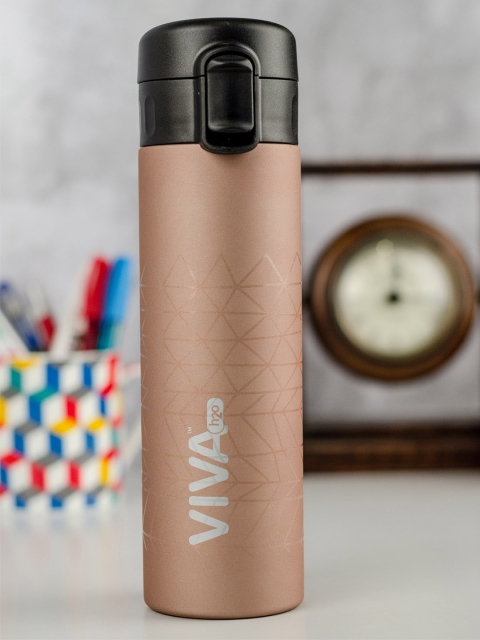 

VIVA h2o Bronze-Toned Solid Stainless Steel Vaccum Insulated Water Bottle