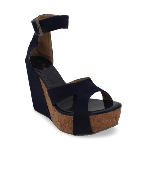 

pelle albero Women Navy Blue Solid Heels