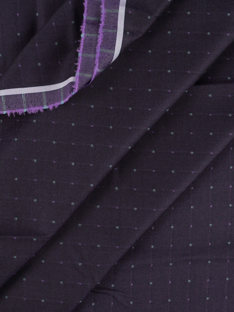

Raymond Men Purple Self-Design Shirt Clothing Fabric