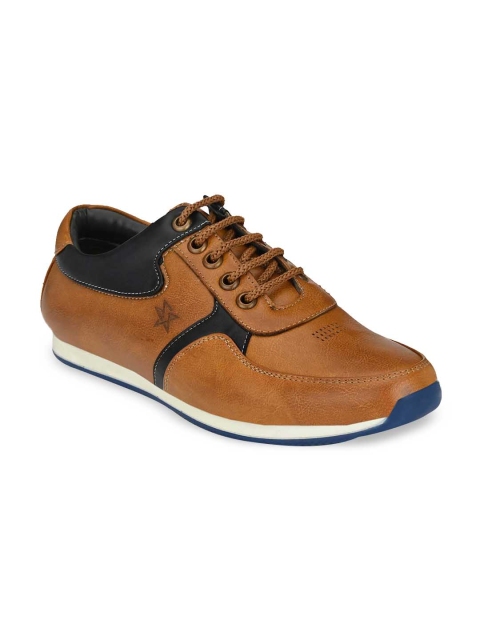

Ferraiolo Men Tan Brown Sneakers