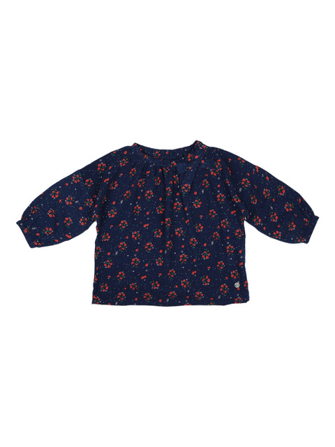 

Allen Solly Junior Girls Navy Blue Printed Top