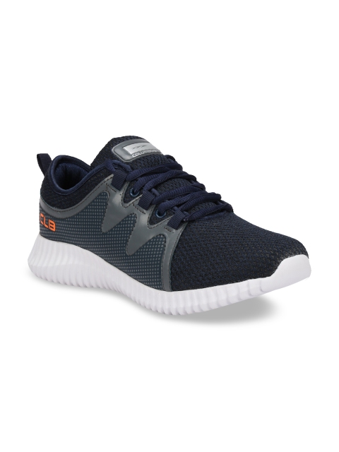 

Columbus Men Navy Blue Mesh Running Shoes