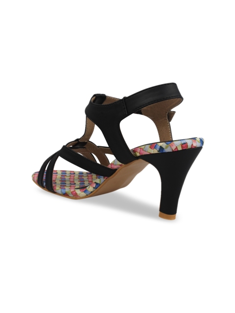 

pelle albero Women Black Solid Heels