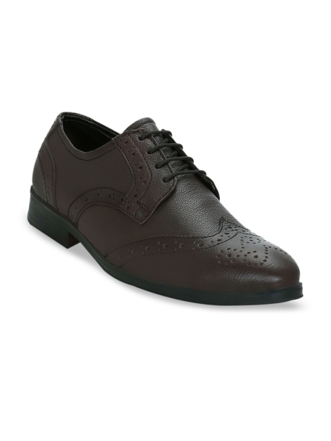 

Get Glamr Men Brown Textured Formal Brogues