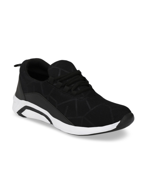 

Mactree Men Black Sneakers