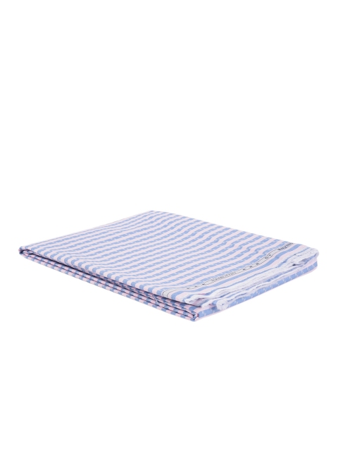 

Raymond Men Pink & Blue Striped Shirt Clothing Fabric