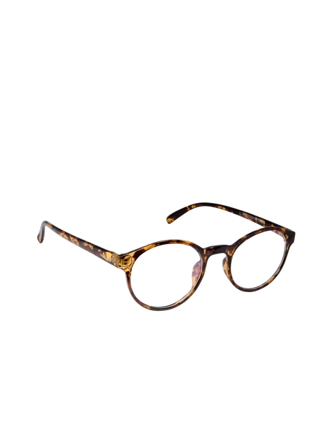 

Cardon Unisex Brown Tortoise Shell Full Rim Oval Frames EWCD1397
