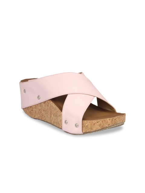 

pelle albero Women Pink Solid Heels