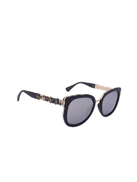 

MARC LOUIS Women Rectangle Sunglasses 71164 XO 6085 COL02, Grey