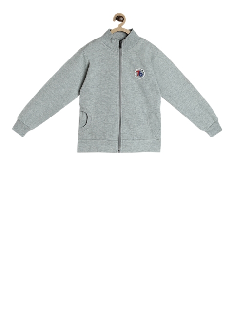 

SWEET ANGEL Unisex Grey Solid Hooded Sweatshirt