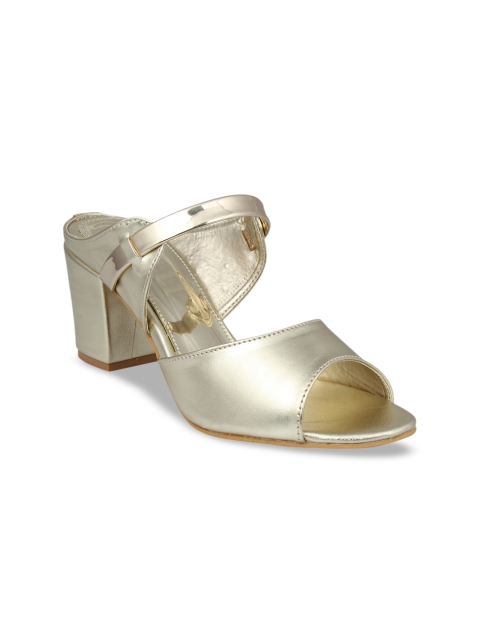 

pelle albero Women Gold-Toned Solid Heels