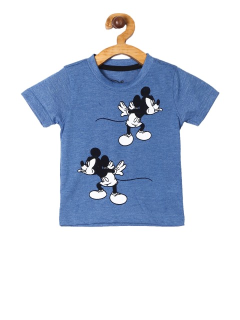 

Colt Boys Blue Printed Round Neck T-shirt