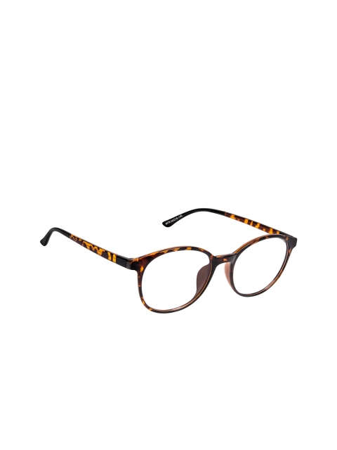 

Cardon Unisex Brown Abstract Full Rim Round Frames EWCD1735