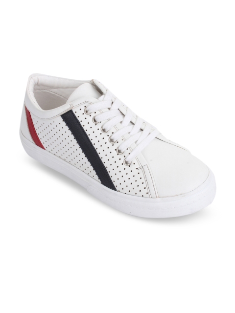 

Bruno Manetti Unisex White Sneakers