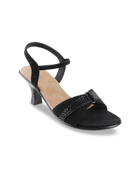 

Metro Women Black Solid Heels