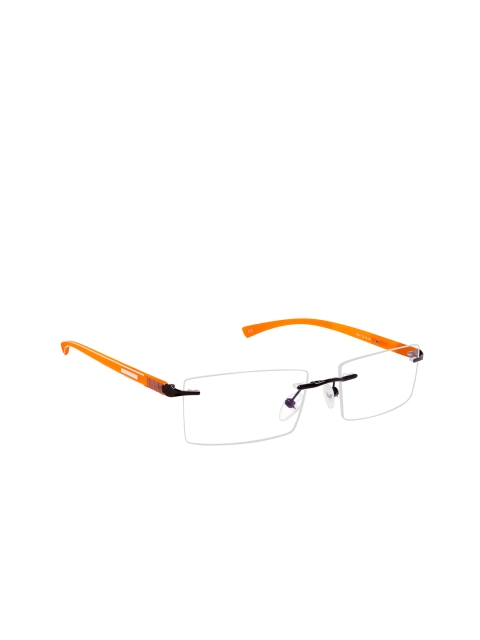 

Cardon Unisex Transparent Solid Rimless Rectangle Frames EWCD1579