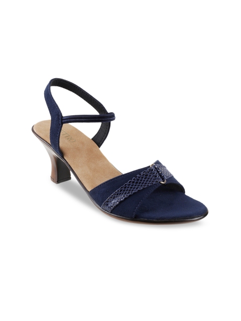 

Metro Women Navy Blue Solid Heels