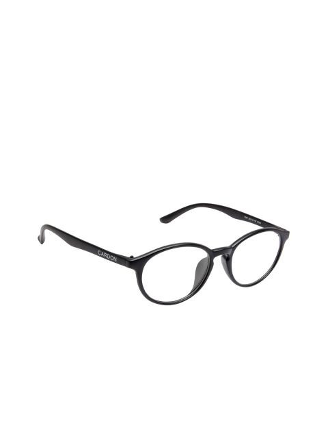 

Cardon Unisex Black Solid Full Rim Round Frames EWCD1838