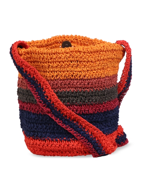 

Diwaah Multicoloured Solid Clutch, Multi