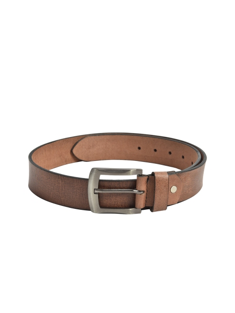

Peseta Men Brown Textured Belt