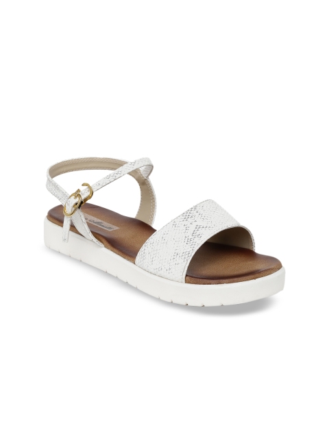

Bruno Manetti Women White Solid Heels
