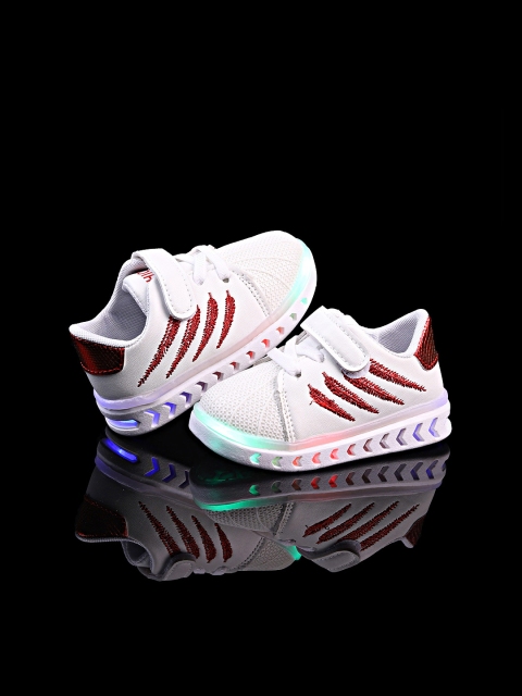 

Walktrendy Unisex White Slip-On Sneakers
