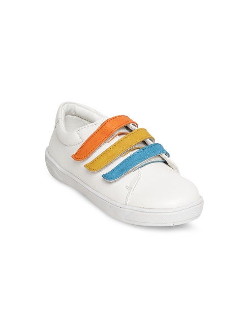 

Bruno Manetti Unisex White Slip-On Sneakers