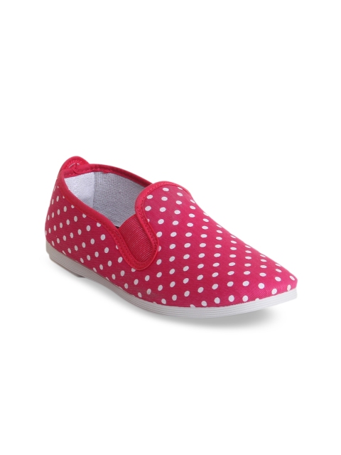 

SCENTRA Women Pink Slip-On Sneakers