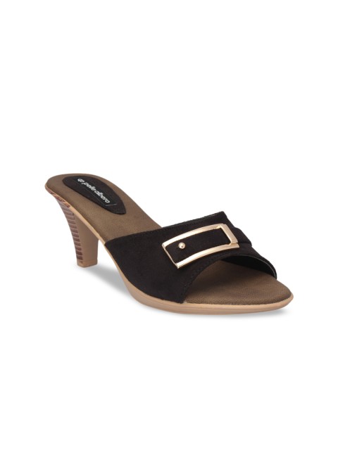 

pelle albero Women Black Solid Heels