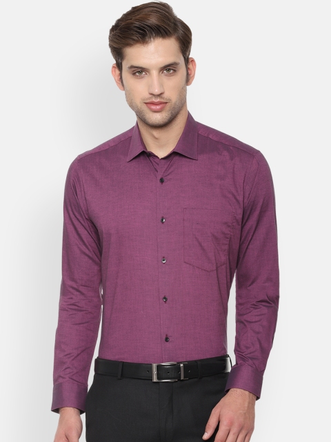 

Van Heusen Men Purple Regular Fit Solid Formal Shirt