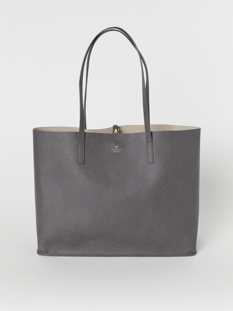

H&M Women Grey Solid Shopper
