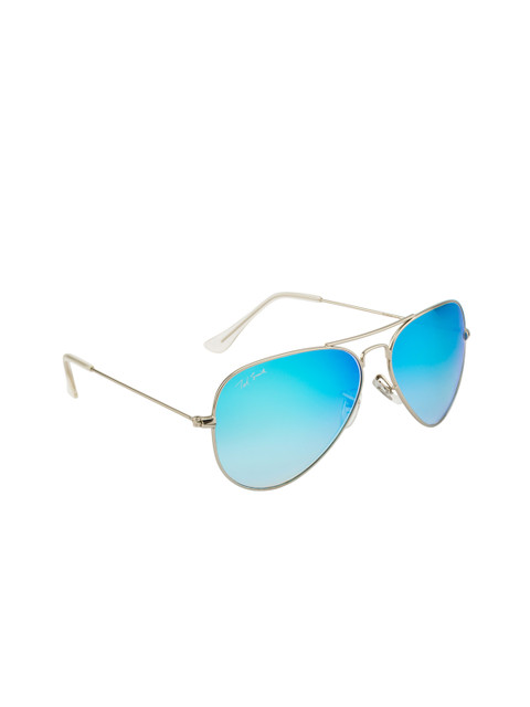 

Ted Smith Unisex Aviator Sunglasses TS-1217S_C6, Blue