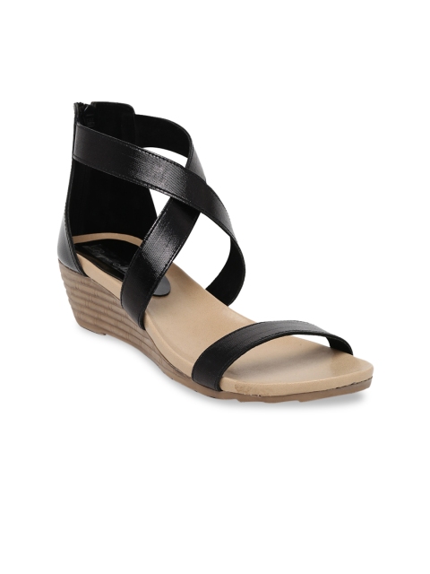 

Bruno Manetti Women Black Solid Heels